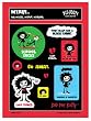 Puffy P - Bad Day Betty - Multi Pack of 10 Mini Stickers / Decals