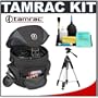 Tamrac 5515 Adventure Zoom 5 Digital SLR Camera Bag Holster Case (Gray) + Tripod + Accessory Kit for Canon Rebel T3, T3i, T1i, T2i, EOS 60D, 5D, 7D, Nikon D3000, D3100, D5000, D5100, D7000, D300s, Olympus Evolt E-5, E-30, E-620 & Sony Alpha A560, A580, A33, A35, A55
