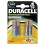 Duracell Supreme Rechargeable AAA 1000mAH Batteries Pack of 4 HR03