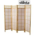 STILISTA� Paravent natur/weiss, 179 x 156 cm