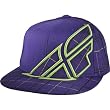 Fly Racing Plaid F-Wing Men's Flexfit Sports Wear Hat - Purple