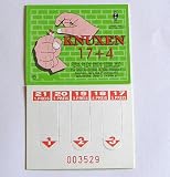 Gewinnspiel "Knuxen 17 + 4" - 1000 Stk.