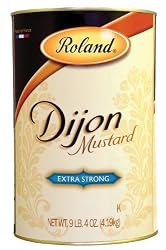 Roland Dijon Mustard from France, 9.25-Pound Can