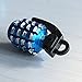 Suriel(TM) 4 Pcs Blue Cool Grenade Shaped Motorcycle Bike Car Tire Tyre Valve Caps