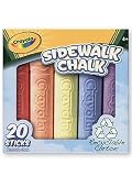 Crayola Sidewalk Chalk Bucket pack of 20