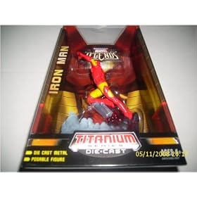 TITANIUM SERIES DIE CAST MARVEL LEGENDS - IRON MAN