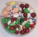Scott's Cakes 4-Pack Deluxe Christmas Mix, Christmas Jordan Almonds, Christmas Malt Balls, & Nougat Taffy