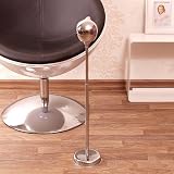 from DESIGN DELIGHTS RETRO STYLE ASHTRAY Lounge cigarette ash tray L44 silve