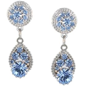 Lunch at The Ritz Zander Elliott Light Sapphire E24 Rhodium