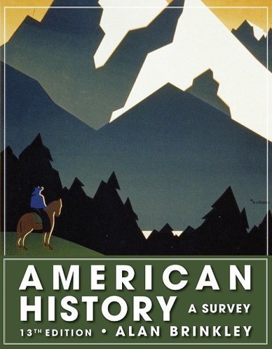 American History: A Survey, 12th Edition (Book & CD-ROM) 12th edition by Brinkley, Alan (2006) Hardcover