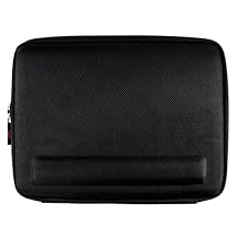 Kroo ASUS Eee Notebook Computer Nylon Cube Case - Black (11032)