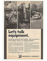 Home: 1978 Warner & Swasey Gradall Excavator Photo Print Ad - AdsPast