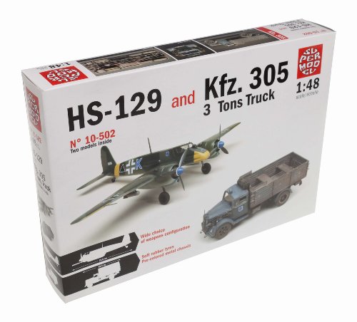 Italeri 10-502 - KFZ.305 3 und Henschel HS129 Preisvergleich
