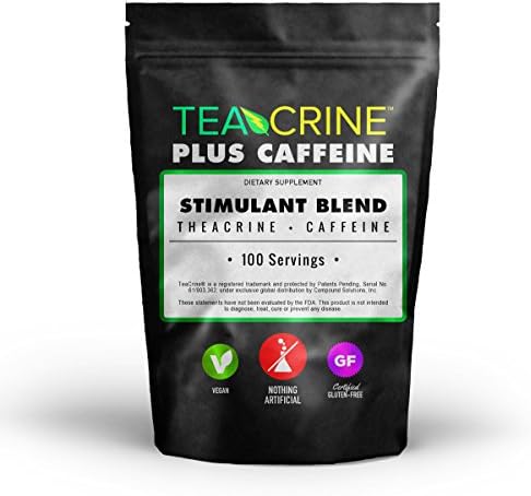 TEACRINE &amp; CAFFEINE | 100 servings | Bulk Stimulant Blend with Theacrine | Great for Energy Endurance Stamina &amp; Focus