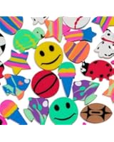 Fun Express Mini Eraser Assortment Novelty (500 Pieces)