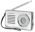 König HAV-PR30 Tragbares Radio (LC-Display, FM Tuner, Alarm funktion) silber