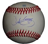 Seattle Mariners Chris Gimenez Autographed ROLB Baseball, Proof Photo of Chris Signing for Us.