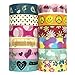 allydrew Washi Tapes Decorative Masking Tapes, Set of 12 - Girl Power (ADSET22)