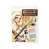 メイクマニアデータ ペンシルジェルアイライナーディープブラウン