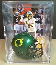 Oregon Ducks NCAA Helmet Shadowbox w/ Marcus Mariota card
