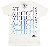 Repeat S/S Guys T-shirt in White by Atticus Clothing