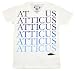 Repeat S/S Guys T-shirt in White by Atticus Clothing