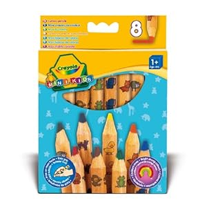 Crayola Beginnings - Jumbo Decorated Pencils (8 Pack)