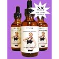 Yavonae Hcg Oral Drops 3x Formula-(unflavored)- For Dr Simeons Quick Weight Loss Diet Homeopathic 2 Fl Oz 60ml No Alcohol