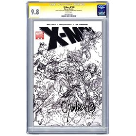 X-Men #188 Sketch Cover 1 in 25 Signed by Chris Bachalo CGC Signature 9.8