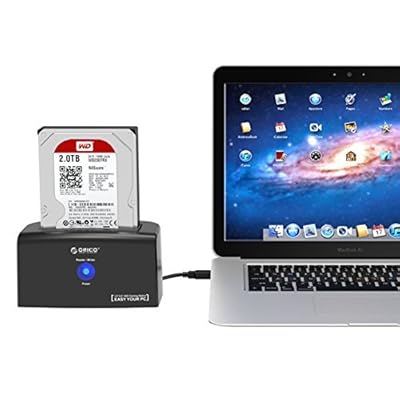 ORICO 2.5 inch &amp; 3.5 inch USB 3.0 SATA Hard Drive Docking Station for 3.5'' HDD - Black