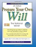 Prepare Your Own Will: The National Will Kit [With CDROM] (Nova's Prepare Your Own Will Kit (W/CD))