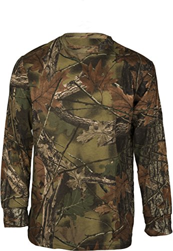 Trail Crest Men's Highland Timber Camouflage Long Sleeve T-Shirt
