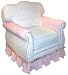 Angel Song Primrose Empire Adult Rocker Glider Chair - Down Filled