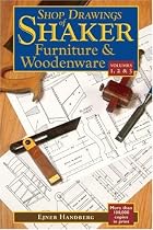 Shop Drawings of Shaker Furniture and Woodenware: v. 1-3 (Shop Drawings of Shaker Furniture & Woodenware)