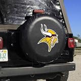 Minnesota Vikings NFL Spare Tire Cover (Black)