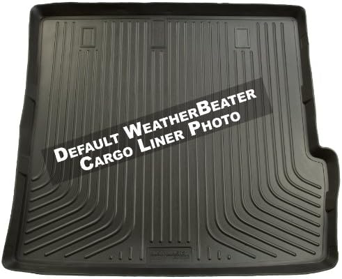 Husky WeatherBeater 2013 Nissan Pathfinder Cargo Liner - Fits to Back of 2nd Row Seats Over Folder 3rd Seats -BLACK-