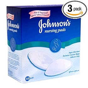 Johnson's Nursing Pads, 60-Count Boxes
