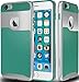 CellEver AeroPro Defense Series Slim Shock-Absorbing TPU Case for Apple iPhone 6 / 6s (4.7-Inch) - Mint / White