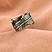 MAKIYO Feather Wrap Ring Vintage Gold Tone Plume fashion Ring