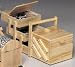 NAEHKASTEN Naturholz 45X20X25 CM