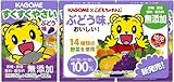 【Amazonの商品情報へ】カゴメ すくすくやさい ぶどう味 (100ml×3本パック)×12個