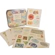 Ephemera Vintage Letters stickers 100+ in Tin Cavallini Papers