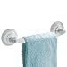 InterDesign Power Lock Towel Bar, Clear