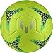 adidas Performance Messi Q2 Soccer Ball, Semi Solar Slime/Night Cargo Dust Metallic, Size 5