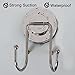 CoZroom Super Powerful Vacuum Suction Cup Hook Holder - Stainless Steel Hook for Bathroom & Kitchen