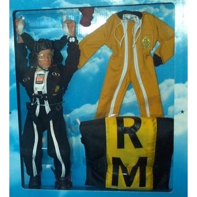 Limited Eidition G.I. Joe Army Golden Knight Parachute Team 12 Action Figure FAO Schwarz