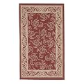 Scroll Patio Rug - Terra Cotta (32x52")