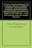 US Army, Technical Manual, TM 9-4120-381-24P, UNIT, DIRECT SUPPORT AND GENERAL SUPPORT MAINTENANCE REPAIR PARTS AND SPECIAL TOOLS LIST FOR AIR CONDITIONER, ... Army field manuals when you sample this book
