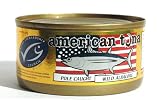 American Tuna MSC Certified Sustainably Caught Albacore Tuna, 6oz Can w/ Sea Salt, Caught & Canned in America (6 Pack)