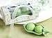 Two Peas in a Pod ? Ceramic Salt and Pepper Shakers in Ivy Print Gift Box (Set of 6) - Baby Shower